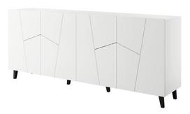 komodos 200 - Komoda Cama Meble Etna, balta, 200 cm x 42 cm x 82 cm - 1 nuotrauka