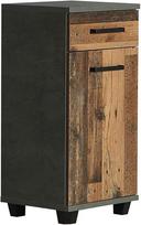 Komoda Forte Veris VERK22-C764, ruda/pilka, 34.8 cm x 40.2 cm x 90.8 cm