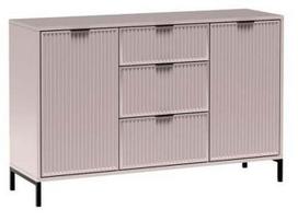 Komoda LINKaSTYLE LS2, rožinė, 134.6 cm x 40.6 cm x 86.1 cm