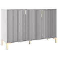 Komoda Flinn FL07, balta, 40 cm x 130.5 cm x 85.8 cm