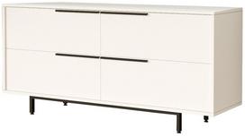 Komoda Kalune Design ON3-W, balta, 160 cm x 44.5 cm x 74.3 cm