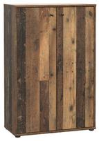 Komoda Forte Tempra 2 T2KK30-H51, tamsaus ąžuolo, 34.8 cm x 73.7 cm x 111.1 cm