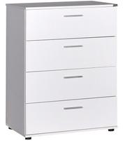 Komoda Kalune Design SFN-540 BB-1, balta, 44 cm x 73 cm x 96 cm