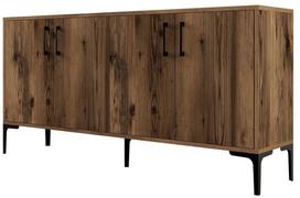Komoda Kalune Design Kiev 160, riešuto, 35 cm x 160 cm x 78 cm