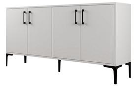 Komoda Kalune Design Kiev 160, balta, 35 cm x 160 cm x 78 cm