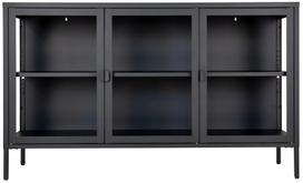 Komoda House Nordic Brisbane 3001050, juoda, 40 cm x 140 cm x 85 cm