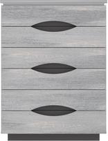 Komoda Forte UBNK411B-C400, pilka, 41.8 cm x 81.4 cm x 108.2 cm