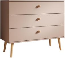 Komoda ADRK Beni, smėlio, 100 cm x 41 cm x 85 cm