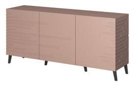 Komoda Cama Meble Nova, rožinė, 155 cm x 40 cm x 72 cm