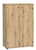 Komoda Forte Tempra 2 T2KK30-D78, ąžuolo, 34.8 cm x 73.7 cm x 111.1 cm