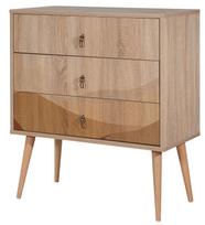 Komoda Kalune Design City Desert, įvairių spalvų, 40 cm x 80 cm x 89 cm