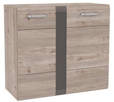 Komoda Forte Locarno LCRK221-N92, ąžuolo/pilka, 41.1 cm x 89.9 cm x 81.7 cm