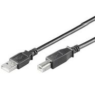 Goobay USB 2.0 Hi-Speed cable USB 2.0 male (type A), USB 2.0 male (type B), 1.8 m, Juodas