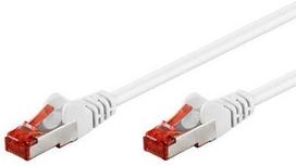 Goobay Wentronic 95521 Network Cable Cat 6 S/FTP (2x RJ45 Plus PIMF Double Shielded/Baltas