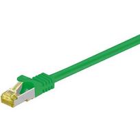 Goobay RJ-45 Cat7 0.5m Netzwerkkabel 0.5 m S/FTP S-STP Grün - Cable - Network