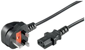 Goobay NK 115 S-180 UK Stromkabel Juodas 1.8 m - Cable - Current/Power Supply