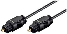 av laidas - Goobay AVK 216-100 1.0m - 1 m - toslink - toslink - Male connector / Male connector - Juodas - 1 nuotrauka