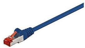 Goobay Wentronic Network Cable Cat. 6 RJ-45 Male/Male 0.5 m (Mėlyna)
