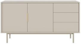 Komoda Viva VI02 2D3S 154, rusva, 39 cm x 154 cm x 82 cm