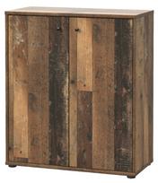 Komoda Forte Tempra 2 T2KK60-H51, tamsaus ąžuolo, 34.8 cm x 73.7 cm x 85.5 cm