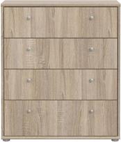 Komoda Forte Tempra 2 T2KK212-D30F, sonoma ąžuolo, 74 cm x 35 cm x 86 cm