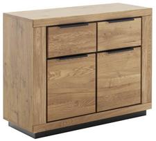 Komoda MCakcent Greno, ąžuolo, 102 cm x 40 cm x 80 cm