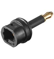 Goobay 3.5mm mini - toslink - 3.5mm mini - toslink - Male connector / Female connector
