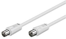 Goobay AK 150 - 1.5m - 1.5 m - Male connector / Female connector - Baltas