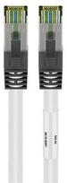 Goobay CAT 8.1 Patchkabel, S/FTP (PiMF), Weiß, 2 m