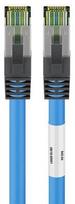 Goobay CAT 8.1 Patchkabel, S/FTP (PiMF), Blau, 0.25 m