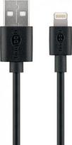 Goobay Laidas USB 2.0 A kištukas - Lightning IPhone kištukas 1m