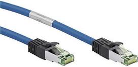 Goobay CAT 8.1 Patchkabel, S/FTP (PiMF), Blau, 2 m