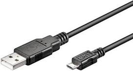 Goobay 93920 USB 2.0 Hi-Speed cable 3 m, Juodas
