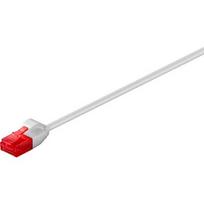 Goobay CAT 6 Slim-Patchkabel, U/UTP, Grau 0,15m, Kupfer