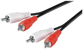 rca kabelis - Goobay Stereo RCA cable 2x RCA 50028 1.5 m - 1 nuotrauka