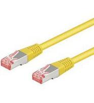Goobay 3m CAT 6 Patchkabel, S/FTP (PiMF), Gelb