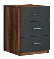 Komoda Kalune Design Vario C 956LCS1301, antracito/ruda, 46.5 cm x 44.5 cm x 61.8 cm