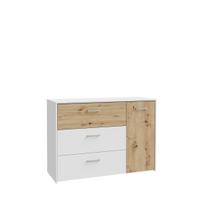 Komoda Domoletti CUGK221R-C853, balta, 41.5 cm x 113.1 cm x 80.2 cm