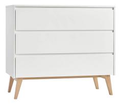 Komoda Pinio Swing, balta, 100 cm x 52.5 cm x 92.2 cm