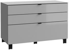 Komoda Forte, pilka, 110.1 cm x 52.5 cm x 73.1 cm