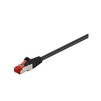 Goobay 10m CAT 6 Patchkabel, S/FTP (PiMF), Juodas