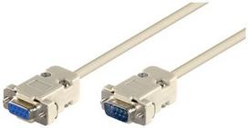 goobay Cable serial 9Sub D m/9Sub D 2m