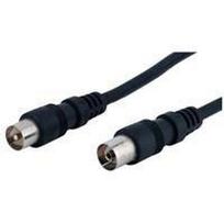 goobay RF-Plug - RF-Buchse, Cable juodas, 10 Meter