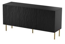 senukai lego - Komoda Cama Meble Jungle KOM152CZ, aukso/juoda, 152 cm x 40.5 cm x 74.5 cm - 1 nuotrauka