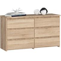 komoda akord - Komoda Akord CL100, sonoma ąžuolo, 100 cm x 35 cm x 57 cm - 1 nuotrauka