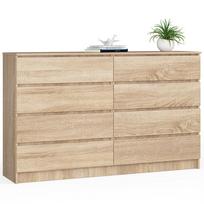 160 - Komoda Akord K160, sonoma ąžuolo, 40 cm x 160 cm x 121 cm - 1 nuotrauka