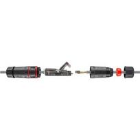 ip68 jungtis - Goobay CAT 6 outdoor (IP68) LAN cabel connector unshielded 44415 - 1 nuotrauka