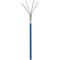 Goobay 93265 CAT 5e network cable, F/UTP, 100 m, blue