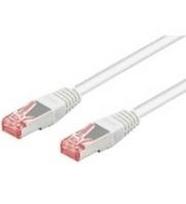 goobay Network cable CAT6 SSTP RJ45 baltas 15,0m
