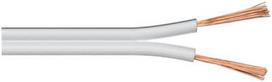 goobay - speaker cable - 2x 2.5 mm - baltas - 50m